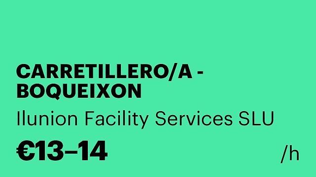 CARRETILLERO/A - BOQUEIXON