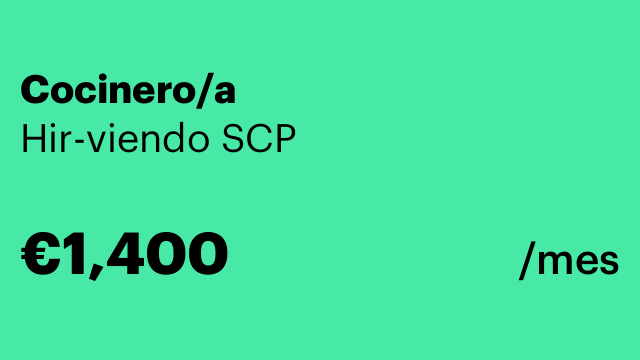 Cocinero/a