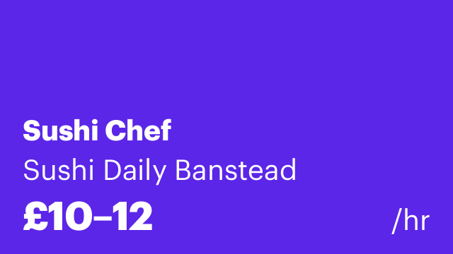 Sushi Chef