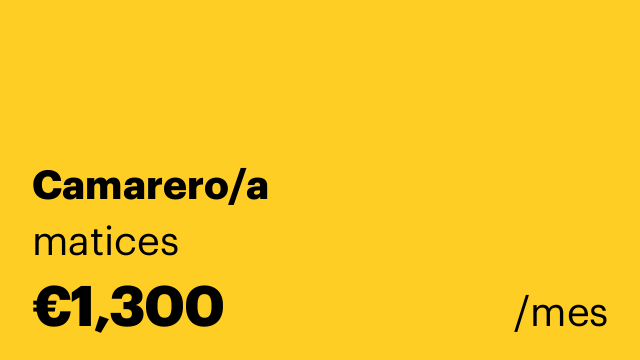 Camarero/a