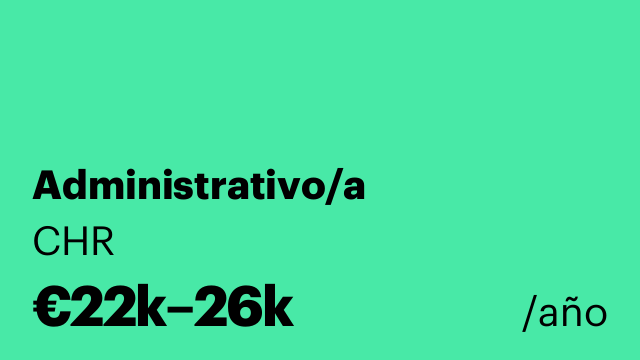 Administrativo/a