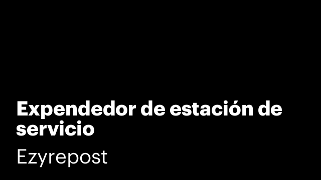 Expendedor de estación de servicio