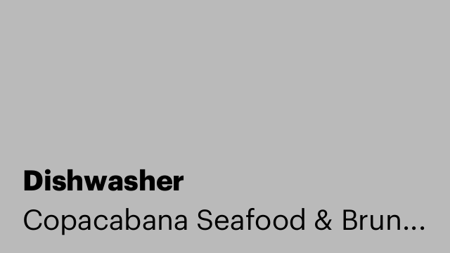 Dishwasher