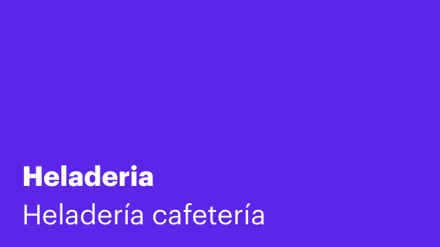 Heladeria