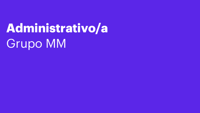 Administrativo/a