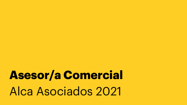 Asesor/a Comercial