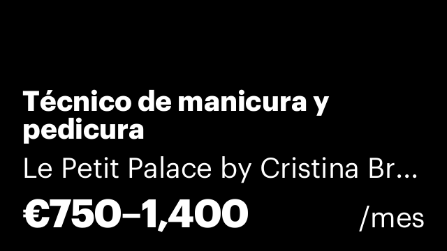 Técnico de manicura y pedicura