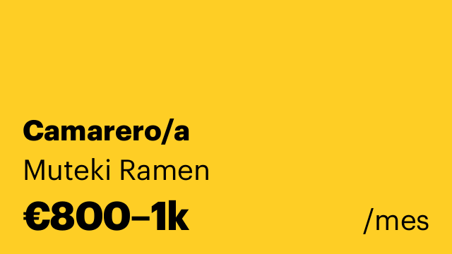 Camarero/a