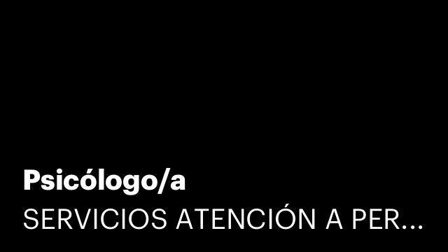 Psicólogo/a
