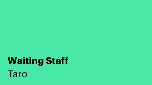 Waiting Staff