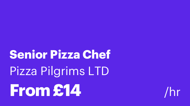 Senior Pizza Chef