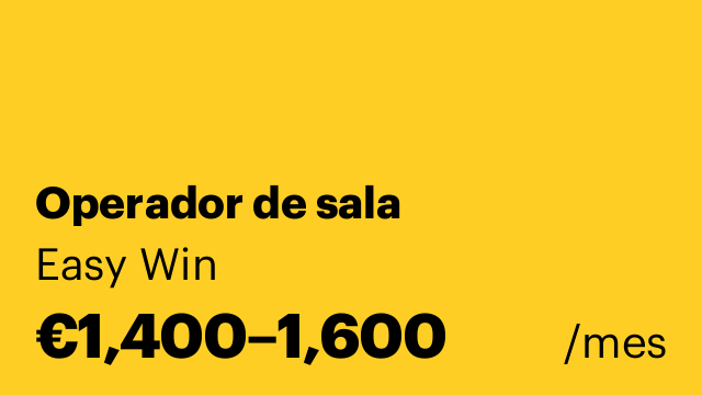 Operador de sala