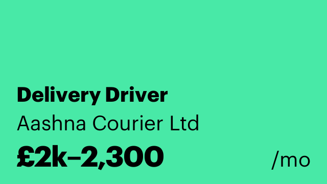 Delivery Driver
