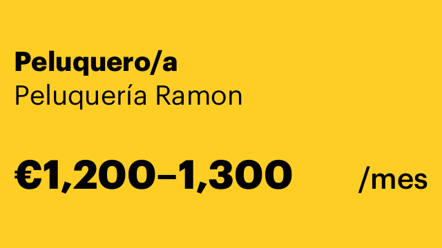 Peluquero/a
