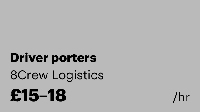 Driver porters