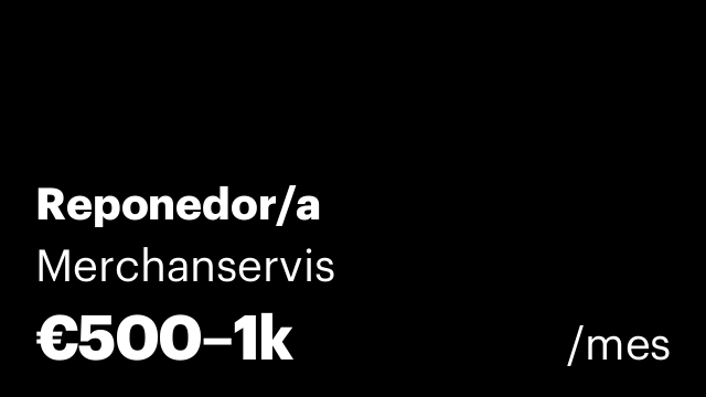 Reponedor/a