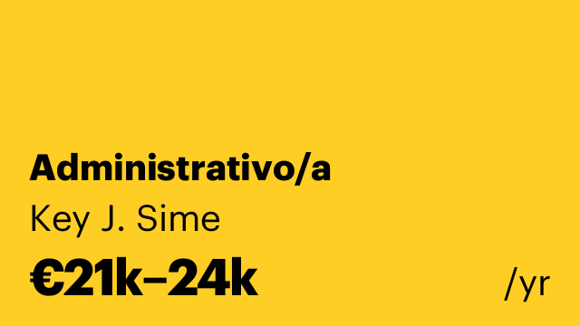 Administrativo/a