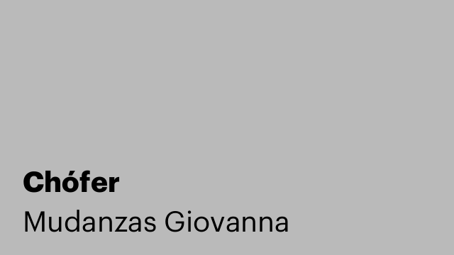 Chófer