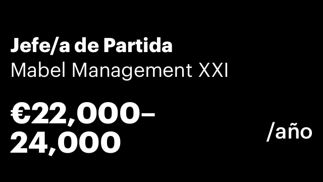 Jefe/a de Partida