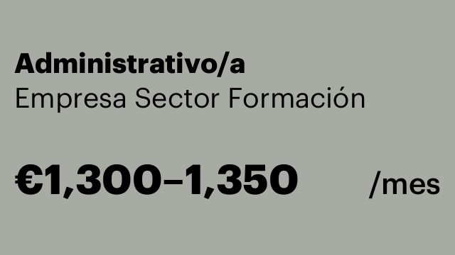Administrativo/a