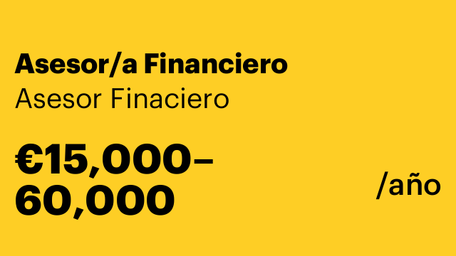 Asesor/a Financiero