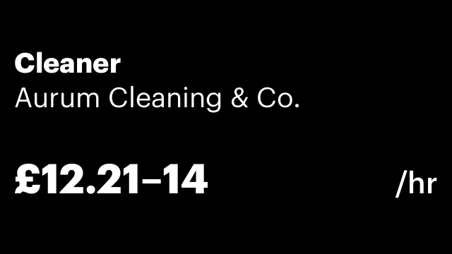 Cleaner