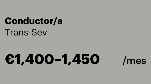 Conductor/a
