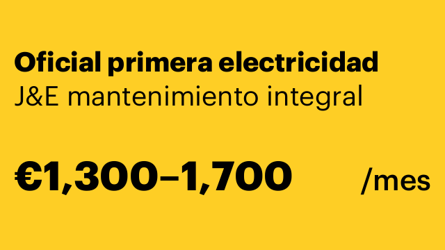 Oficial primera electricidad
