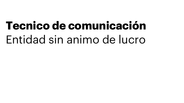 Tecnico de comunicación