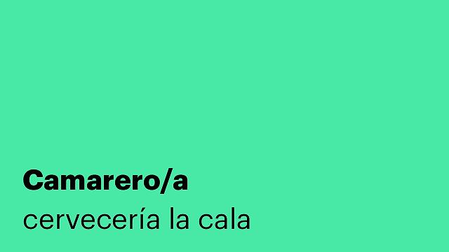 Camarero/a