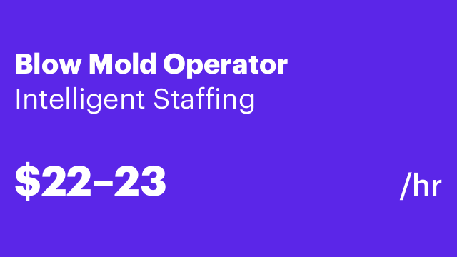 Blow Mold Operator