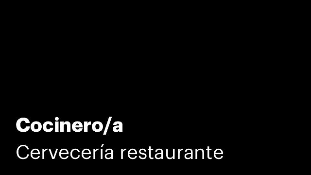 Cocinero/a