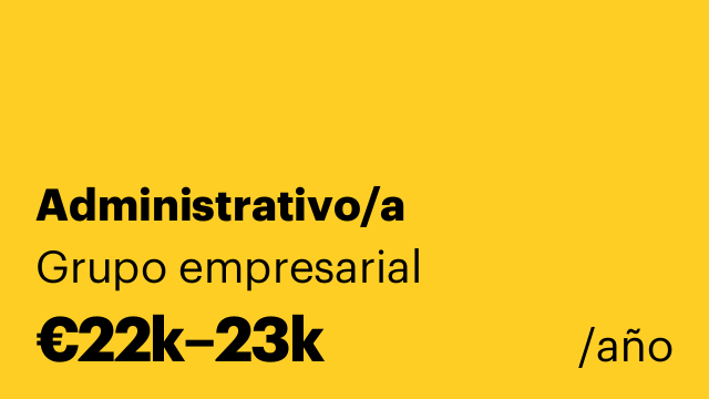 Administrativo/a
