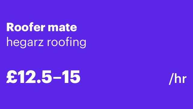 Roofer mate