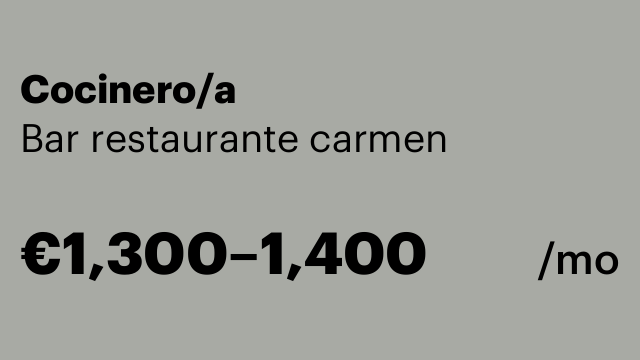 Cocinero/a