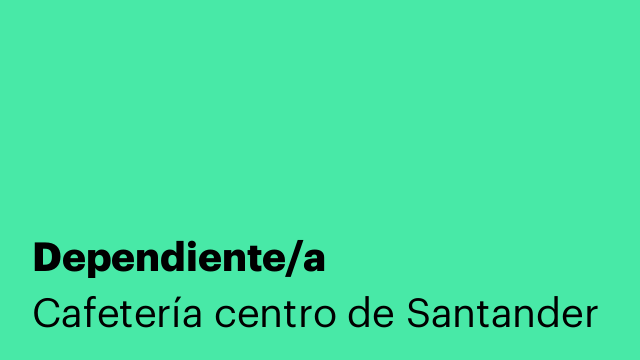 Dependiente/a