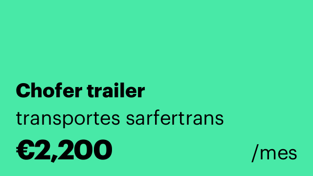 Chofer trailer