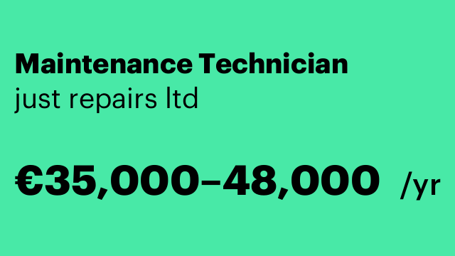 Maintenance Technician
