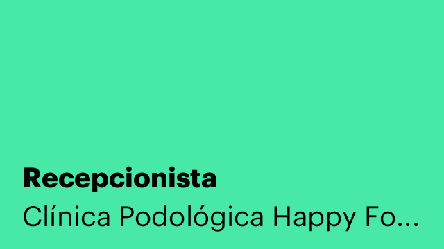 Recepcionista