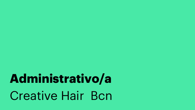 Administrativo/a