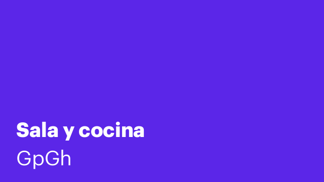 Sala y cocina