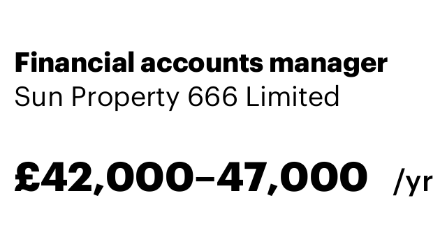 Financial accounts manager