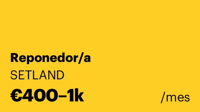 Reponedor/a