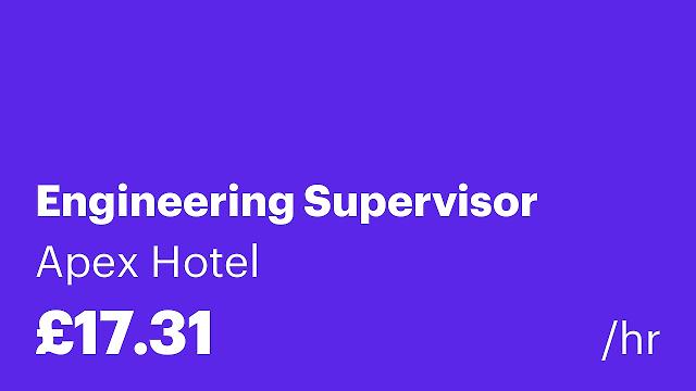 Engineering Supervisor