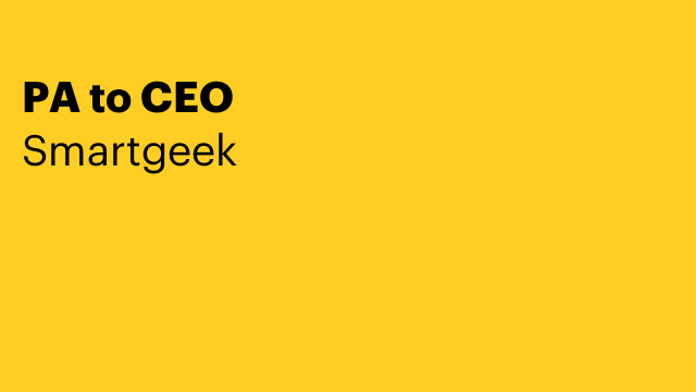 PA to CEO