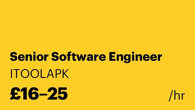 Senior Software Engineer