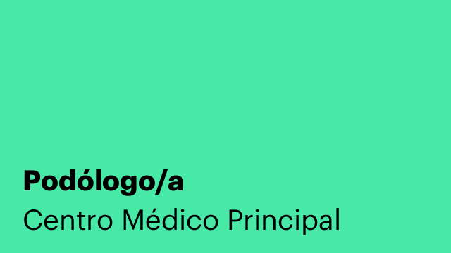 Podólogo/a