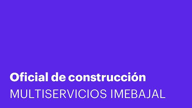Oficial de construcción
