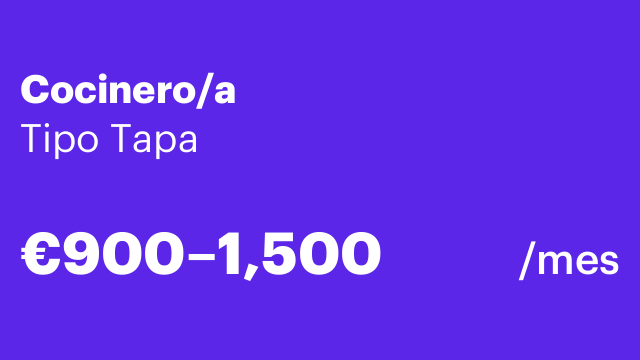 Cocinero/a