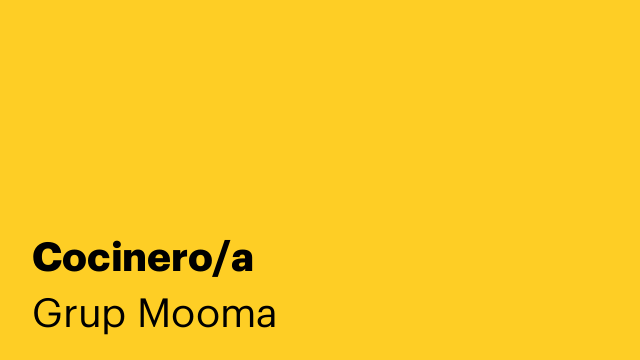 Cocinero/a